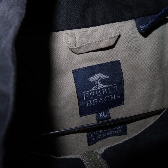 Pebble Beach Mens Zip Water Resistant - Picture 2 of 6